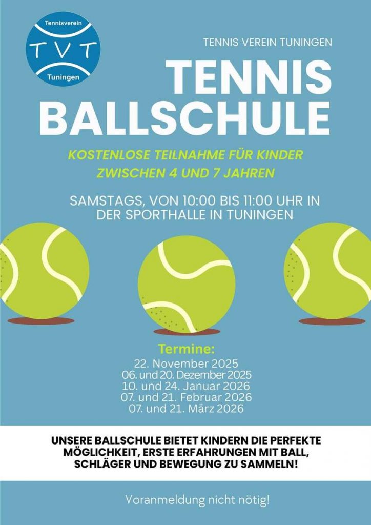 Tennisballschule für Kinder